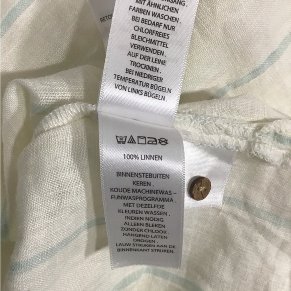 Christian Soriano 100% Cotton linen top - Picture 5 of 5